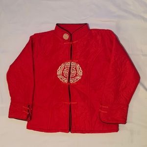 RED GIRL CHINESE JACKET